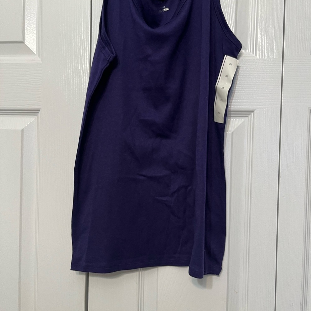 a new day Purple Sleeveless Top